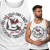 TANK TOP NA SIŁOWNIĘ  GYM SET 2